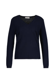 Strickpullover aus Kaschmir - 623 623 MARINE - Blau