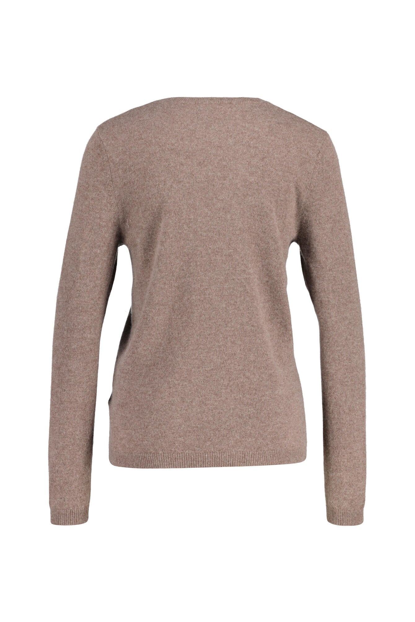 Strickpullover aus Kaschmir - 743 743 MOKKA MEL. - Braun