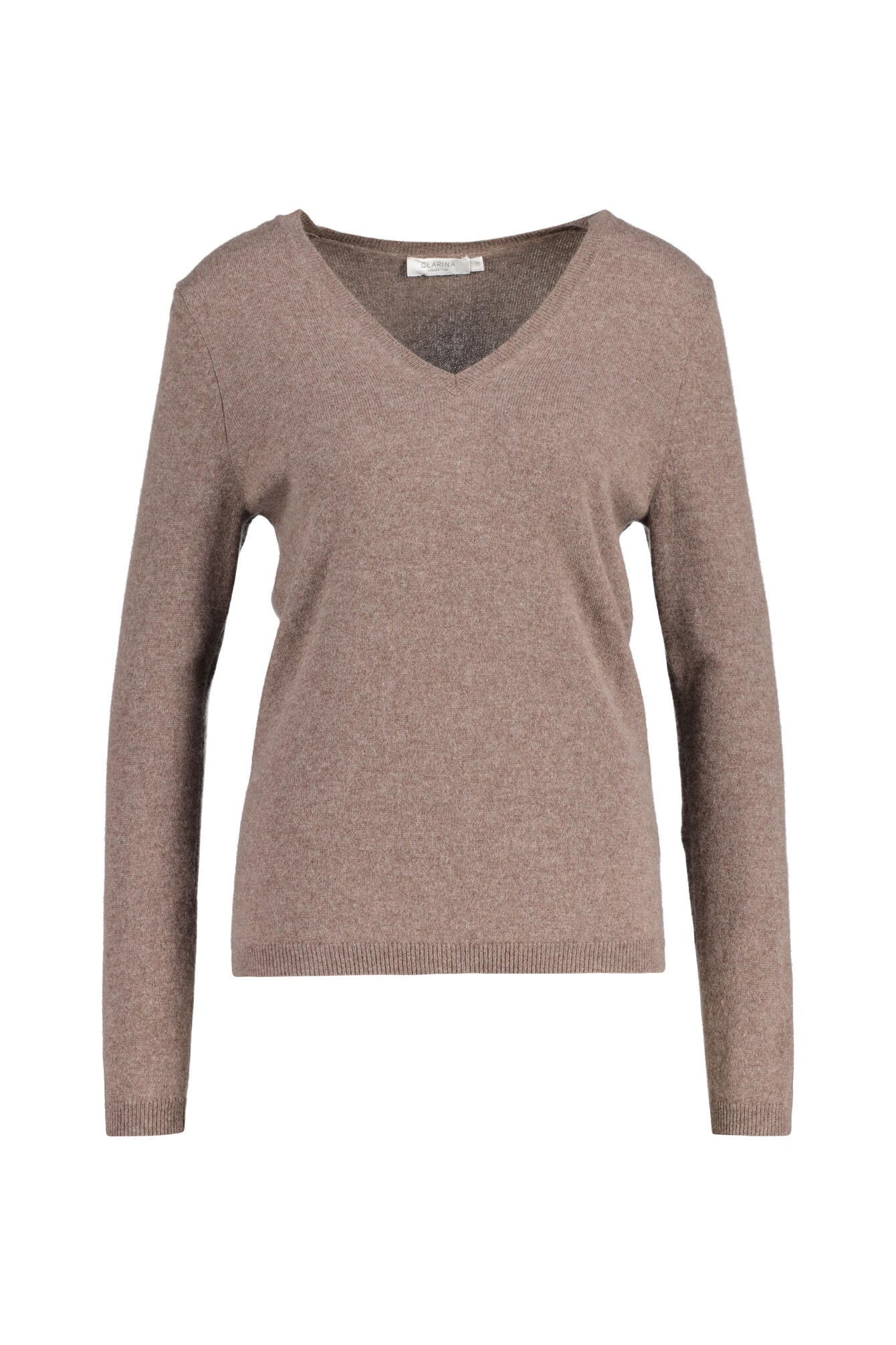 Strickpullover aus Kaschmir - 743 743 MOKKA MEL. - Braun