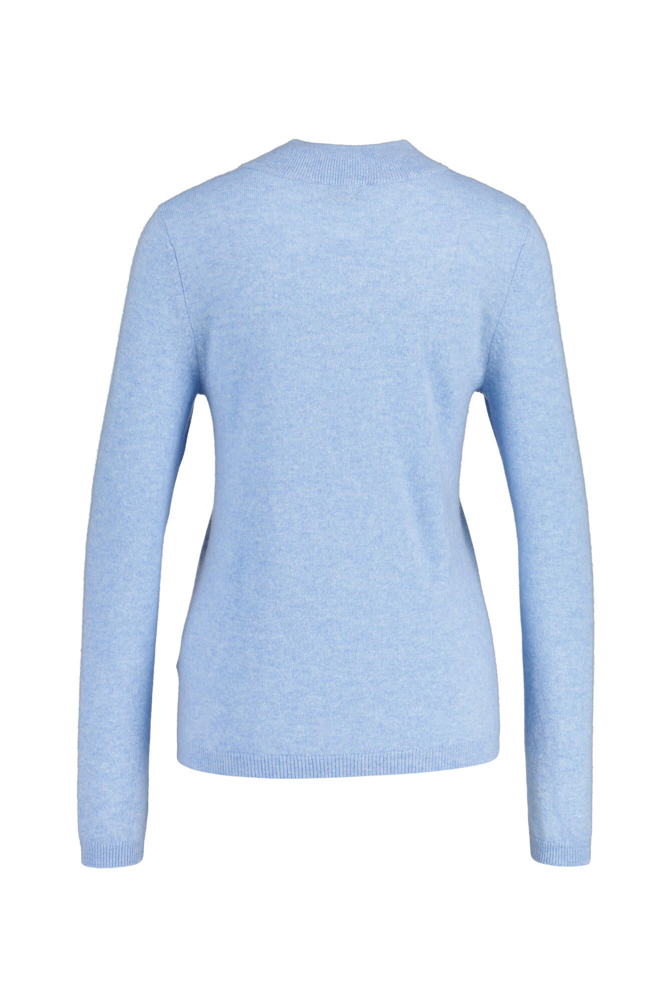 Strickpullover aus Kaschmir - 612 612 BLEU MEL. - Blau