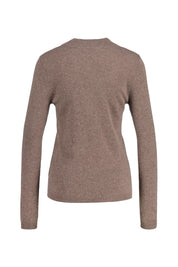 Strickpullover aus Kaschmir - 743 743 MOKKA MEL. - Braun