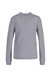 Strickpullover aus Kaschmir - 800 800 GRAU MEL. - Grau