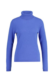 Rollkragenpullover aus Kaschmir - 604 604 HIMMELBLAU - Blau