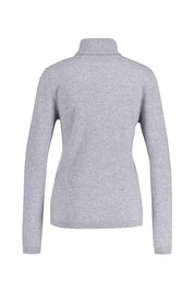 Rollkragenpullover aus Kaschmir - 800 800 GRAU MEL. - Grau
