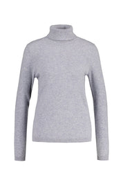 Rollkragenpullover aus Kaschmir - 800 800 GRAU MEL. - Grau