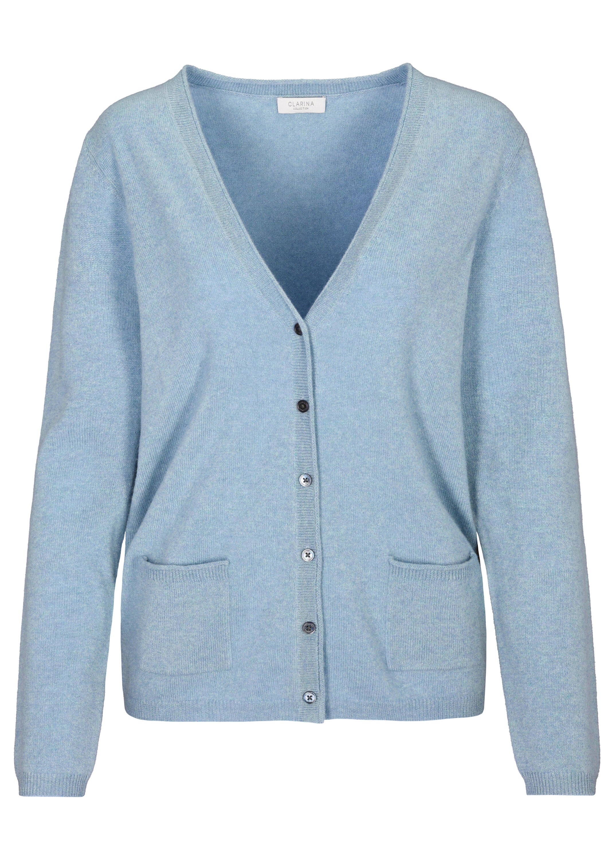 Cardigan - 612 612 BLEU MEL. - Blau