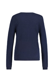 Strick-Cardigan aus Kaschmir - 623 623 MARINE - Blau