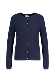 Strick-Cardigan aus Kaschmir - 623 623 MARINE - Blau