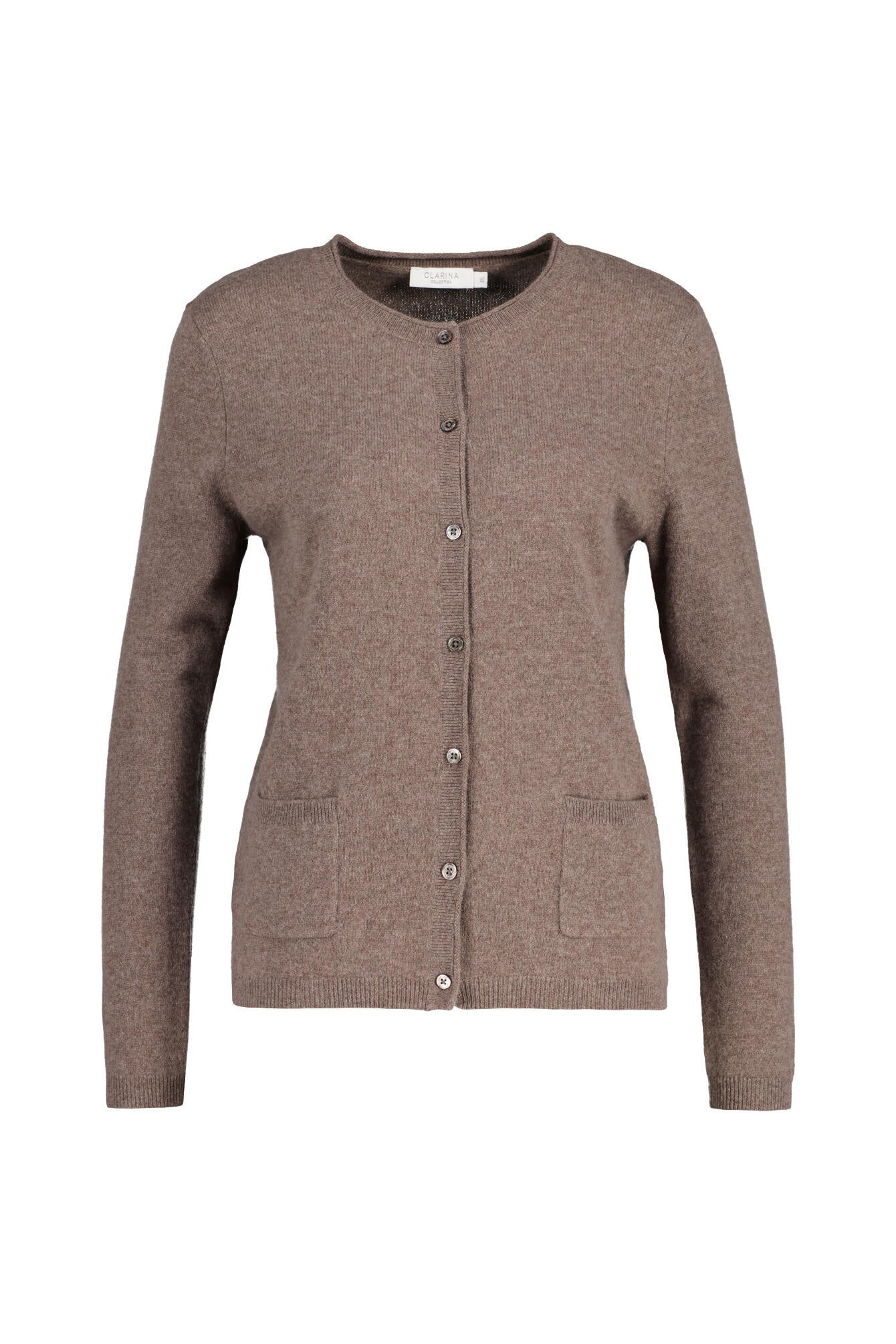 Strick-Cardigan aus Kaschmir - 743 743 MOKKA MEL. - Braun