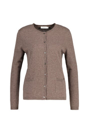 Strick-Cardigan aus Kaschmir - 743 743 MOKKA MEL. - Braun