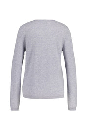 Strick-Cardigan aus Kaschmir - 800 800 GRAU MEL. - Grau