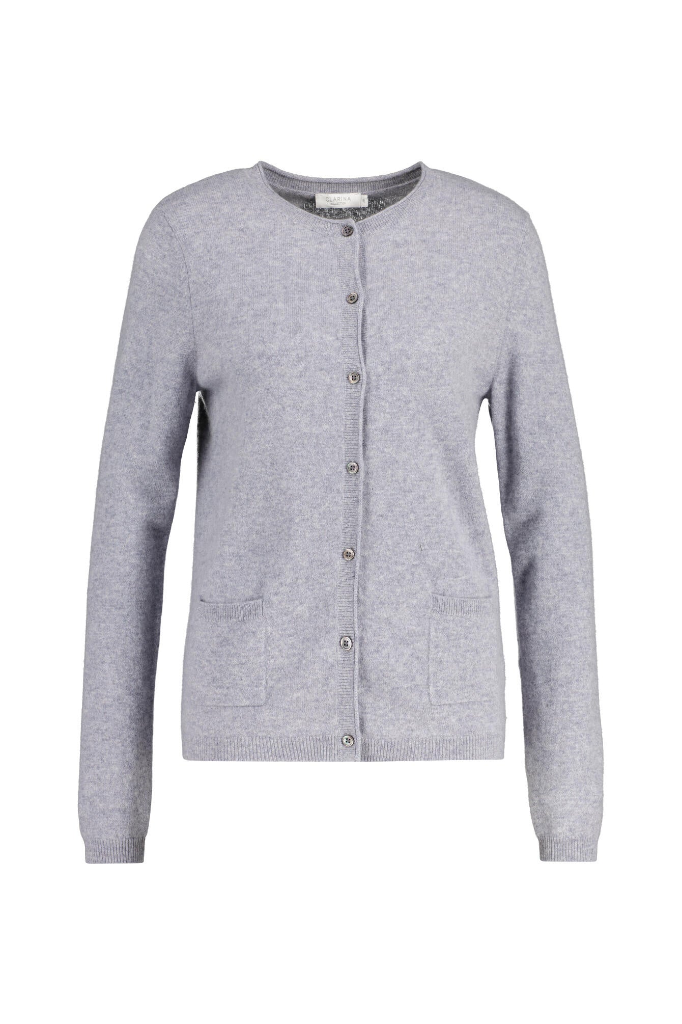 Strick-Cardigan aus Kaschmir - 800 800 GRAU MEL. - Grau