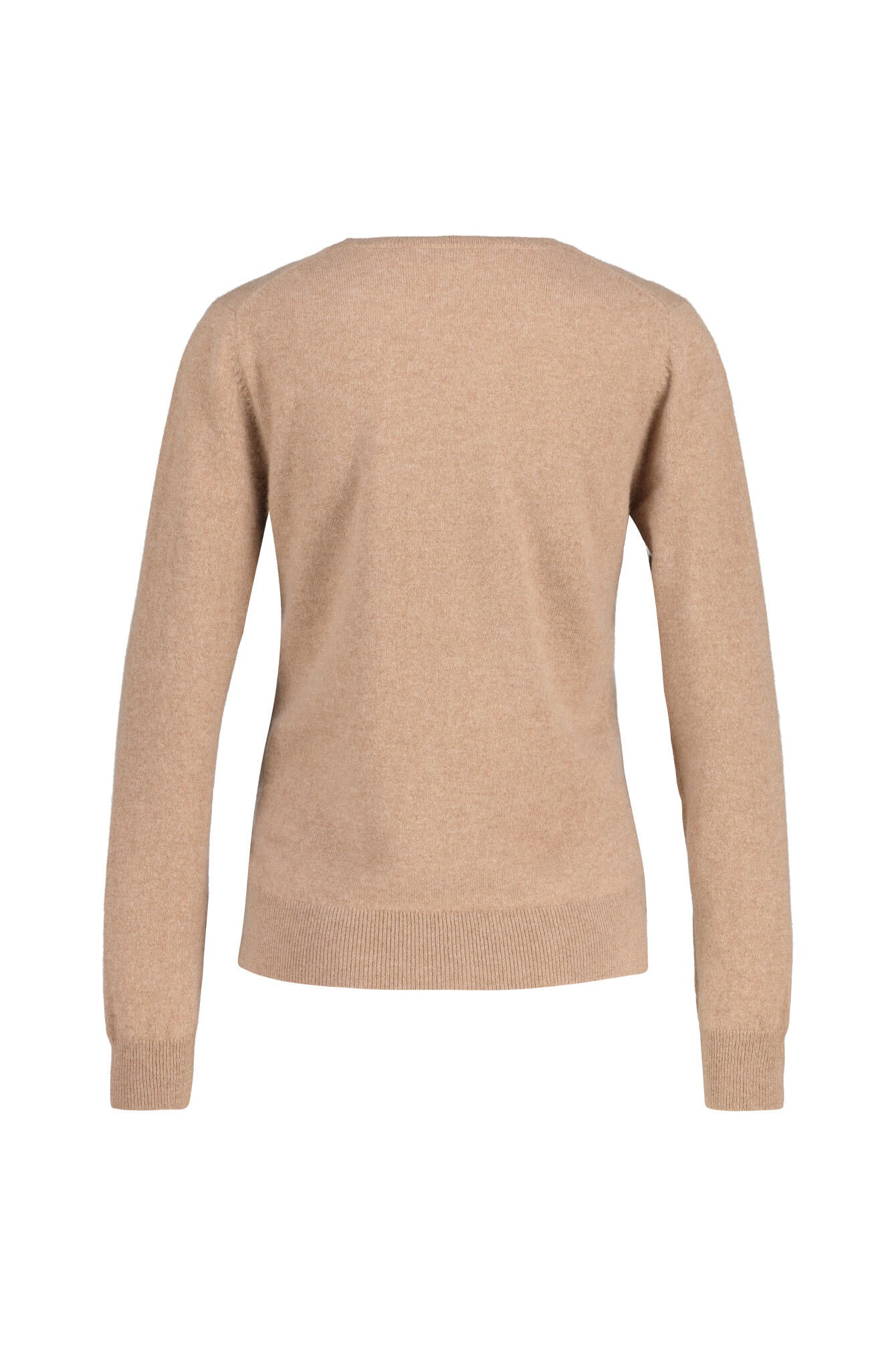 Strickpullover aus Kaschmir - 205 205 CAMEL MEL. - Braun