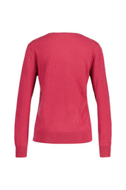 Strickpullover aus Kaschmir - 446 446 PUNCH - Pink