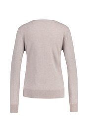 Strickpullover aus Kaschmir - 842 842 STONE MEL. - Beige