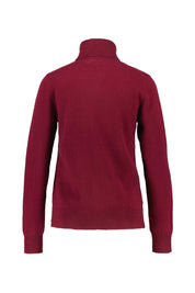 Strickpullover aus Kaschmir - 448 448 CHERRY - Rot