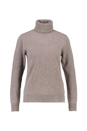 Strickpullover aus Kaschmir - 706 706 TAUPE MEL. - Beige