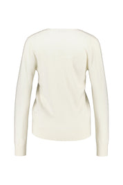 Strickcardigan aus Kaschmir - 102 102 OFFWHITE - Creme