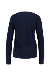 Strickcardigan aus Kaschmir - 615 615 NAVY - Blau