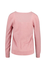 Strickcardigan aus Kaschmir - 410 410 ROSE - Rosa