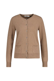 Cardigan aus Kaschmir - 205 205 CAMEL MEL. - Braun