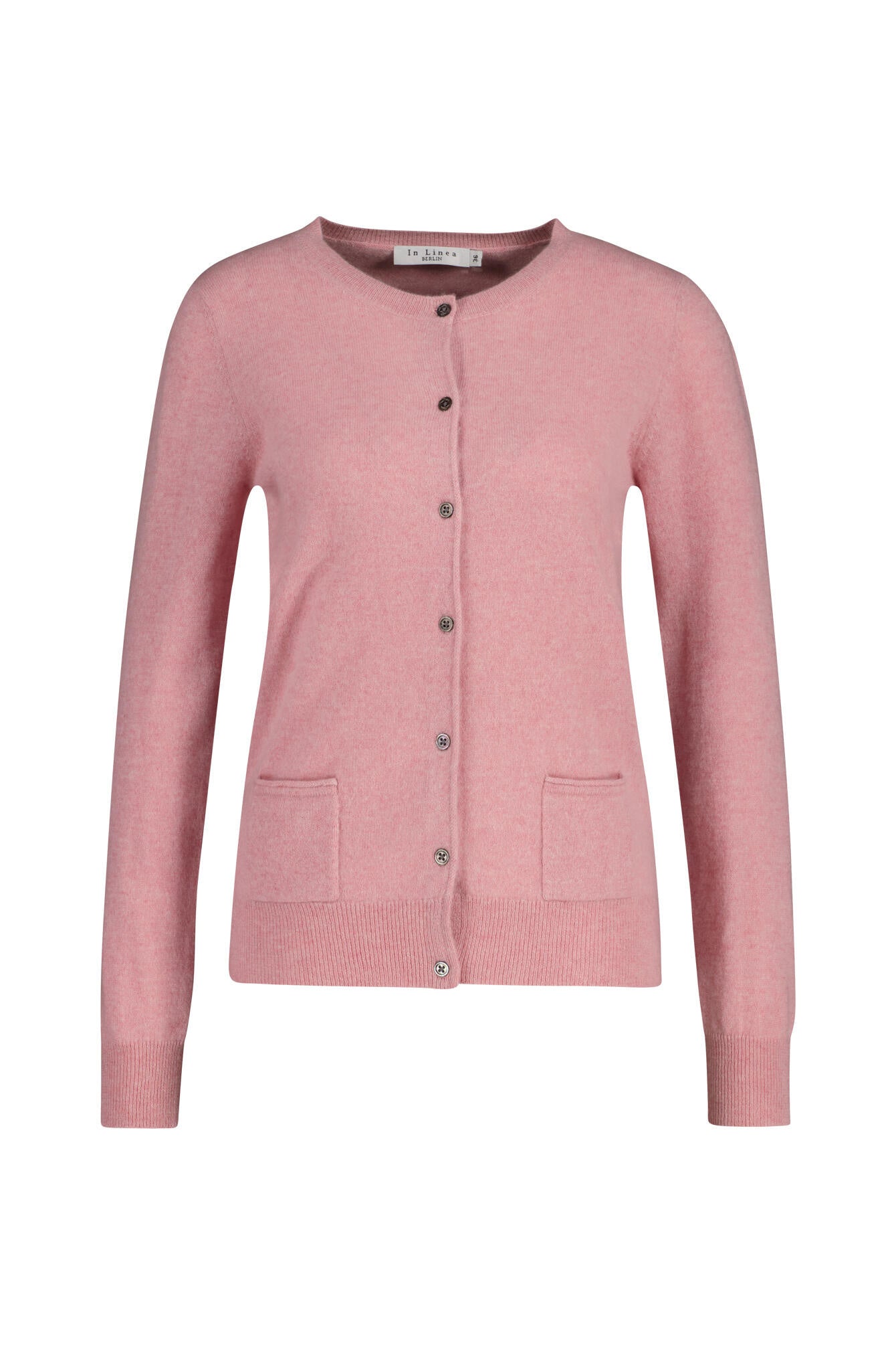 Cardigan aus Kaschmir - 410 410 ROSE - Rosa