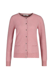 Cardigan aus Kaschmir - 410 410 ROSE - Rosa