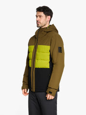 Skijacke TARLO-Z mit Kapuze - 99-seaweed - Khaki
