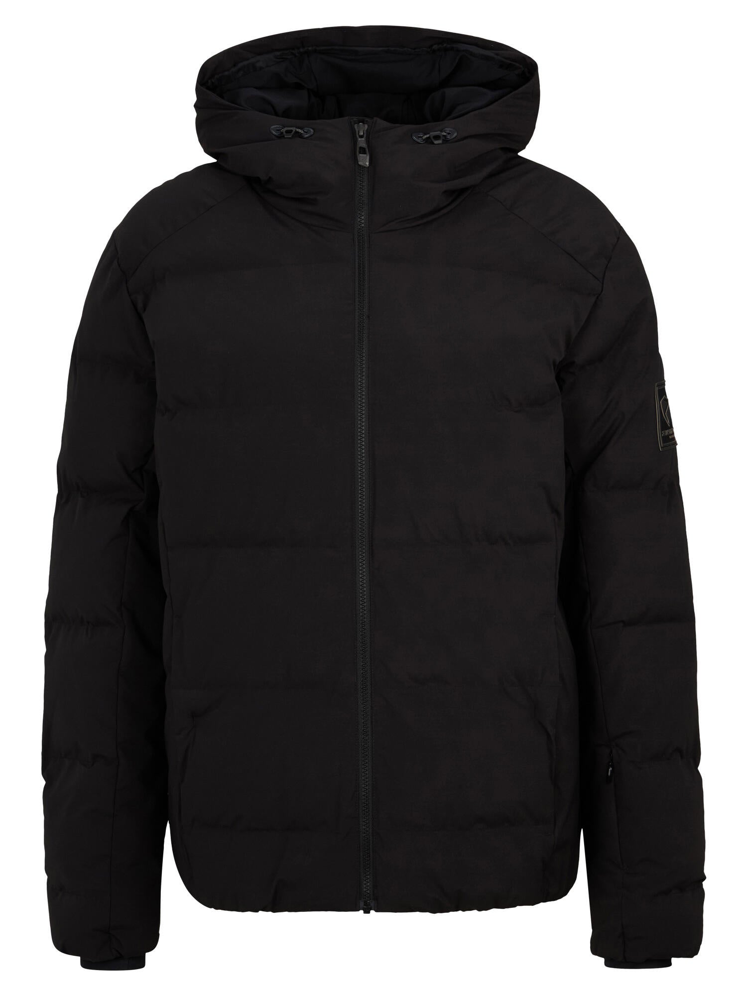 Skijacke TYERS-Z mit Kapuze - 12-black - Schwarz