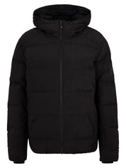 Skijacke TYERS-Z mit Kapuze - 12-black - Schwarz