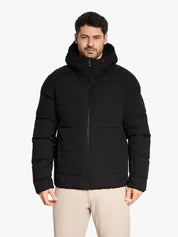 Skijacke TYERS-Z mit Kapuze - 12-black - Schwarz