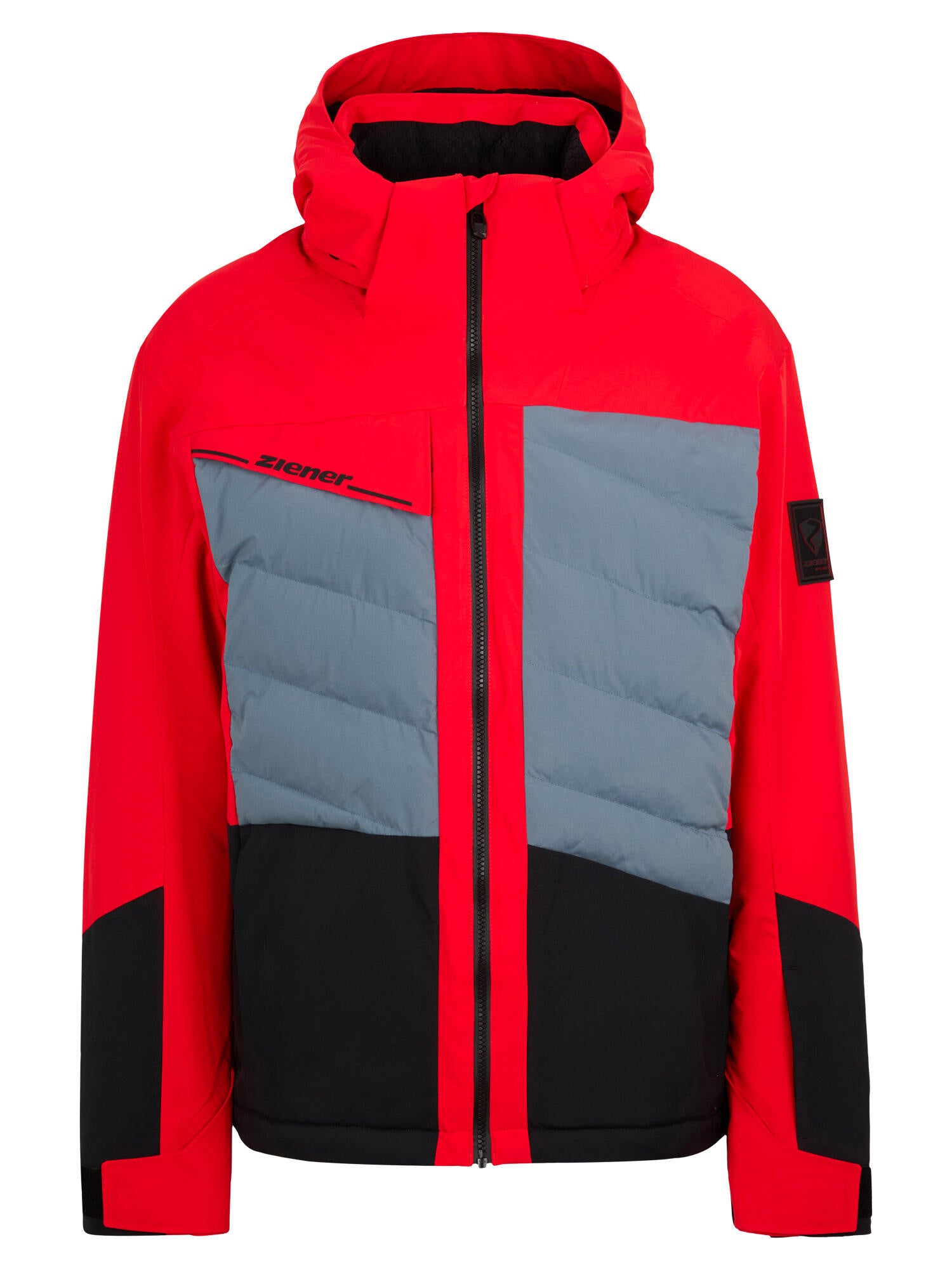 Skijacke TIDAL-Z mit Kapuze - 888-red - Rot
