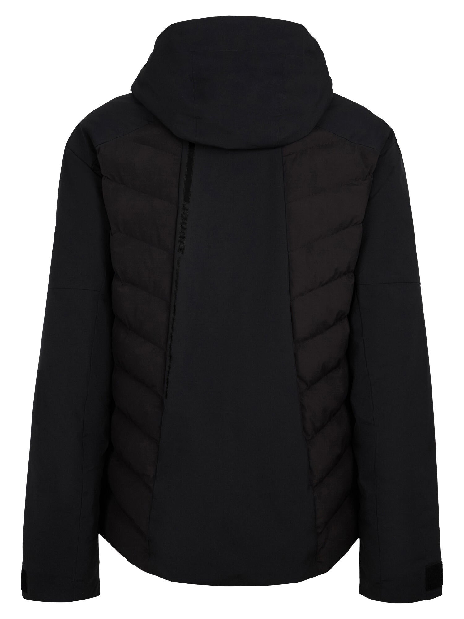 Skijacke TURON-Z mit Kapuze - 12-black - Schwarz