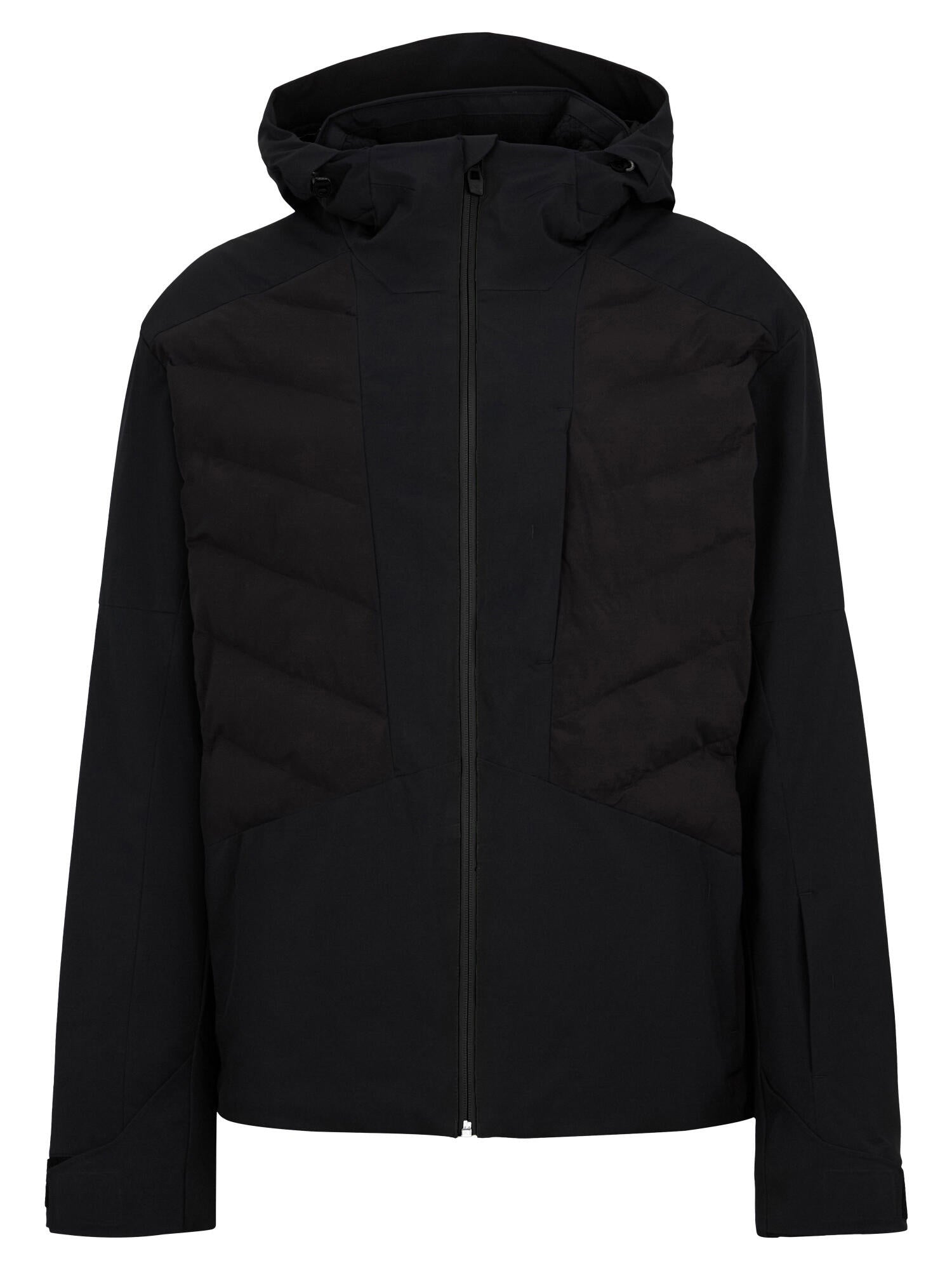 Skijacke TURON-Z mit Kapuze - 12-black - Schwarz