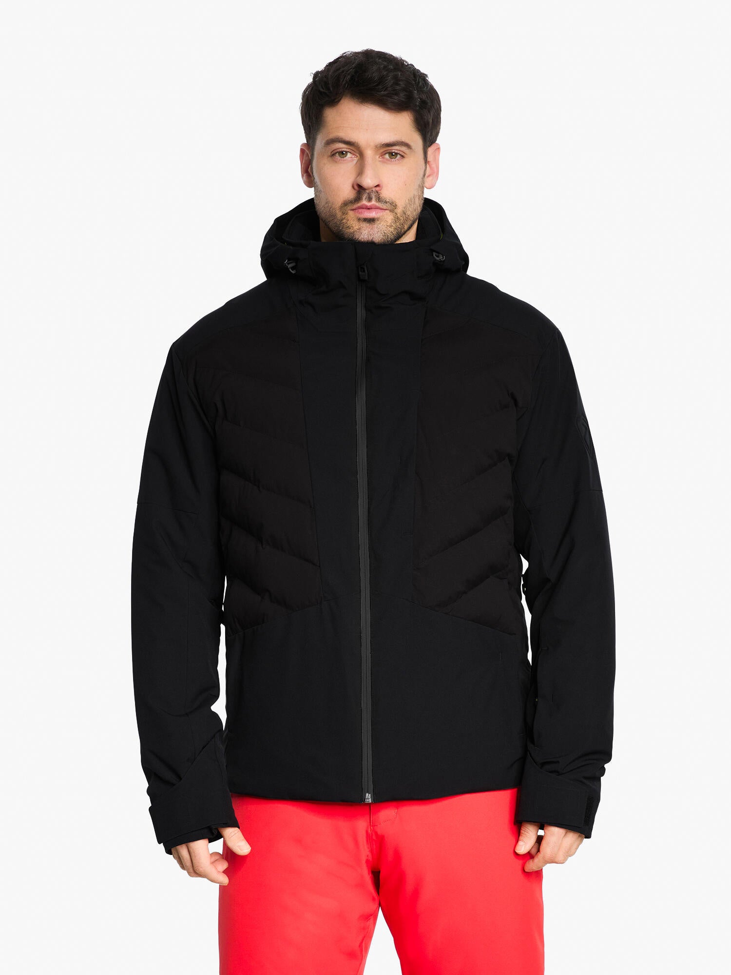 Skijacke TURON-Z mit Kapuze - 12-black - Schwarz