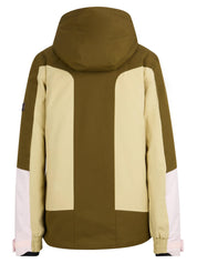 Skijacke TARLA-Z mit Kapuze - 99-seaweed - Khaki