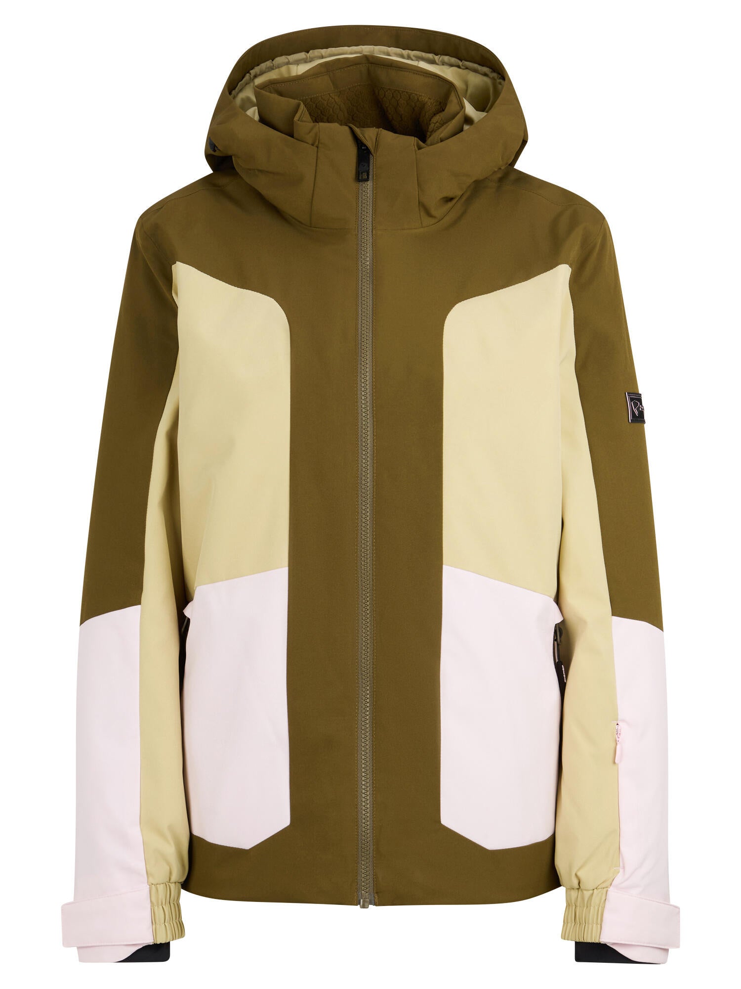 Skijacke TARLA-Z mit Kapuze - 99-seaweed - Khaki