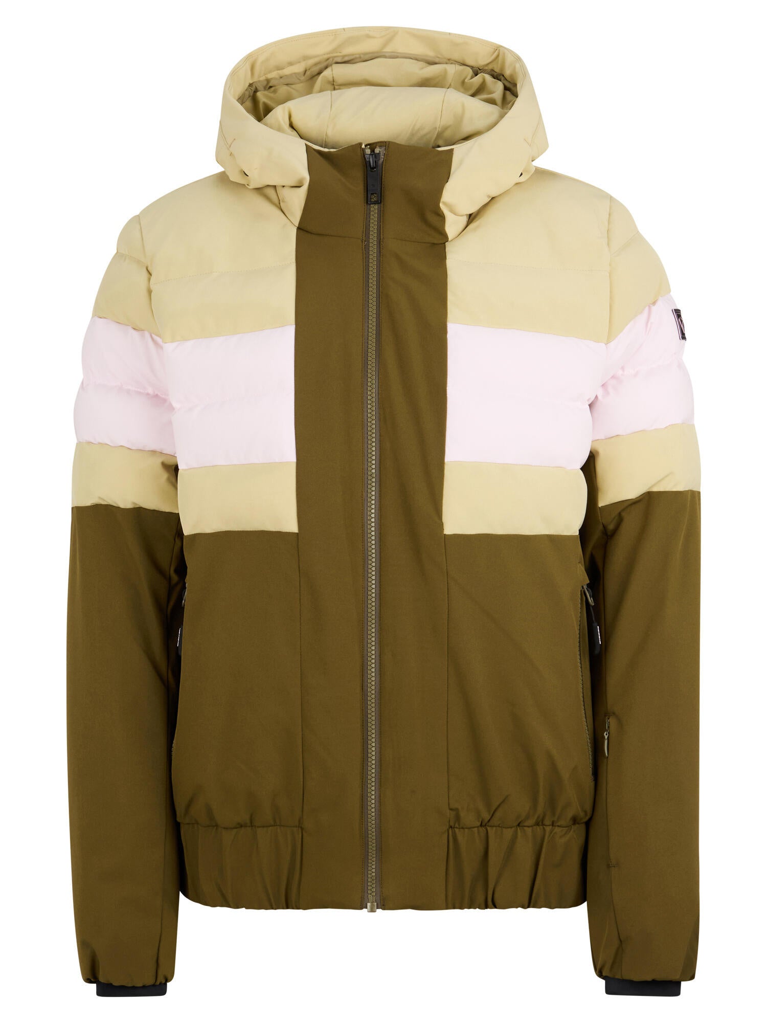 Skijacke TINDIA-Z mit Kapuze - 99-seaweed - Khaki