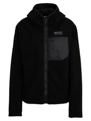 Fleecepullover JUHA-Z - 12-black - Schwarz