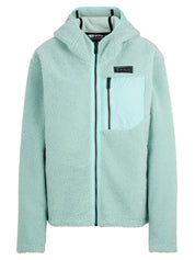 Fleecepullover JUHA-Z - 314-dried eucalyptus - Türkis