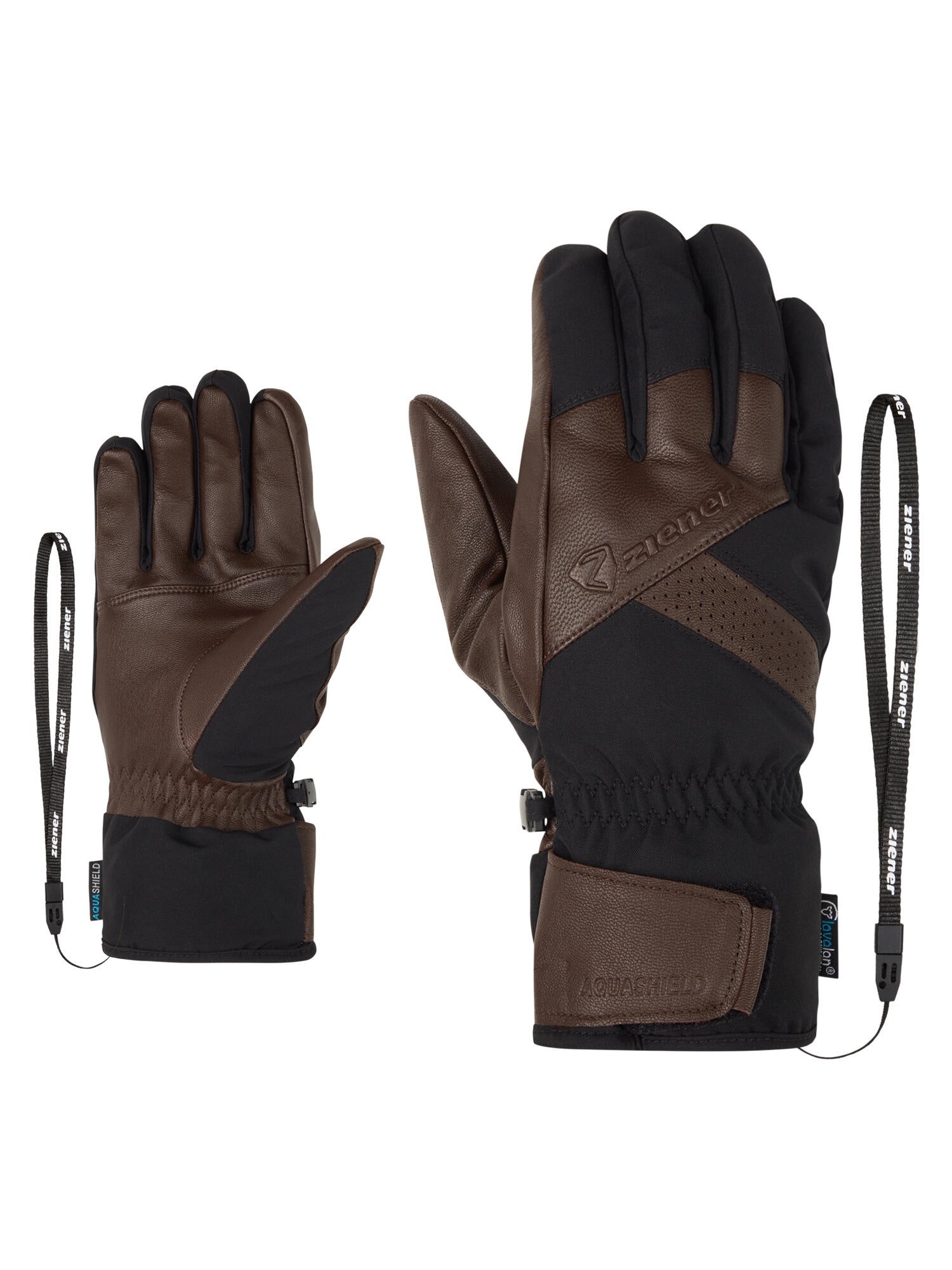 Skihandschuhe  GETTER-Z AS® AW - 335-dark brown - Braun