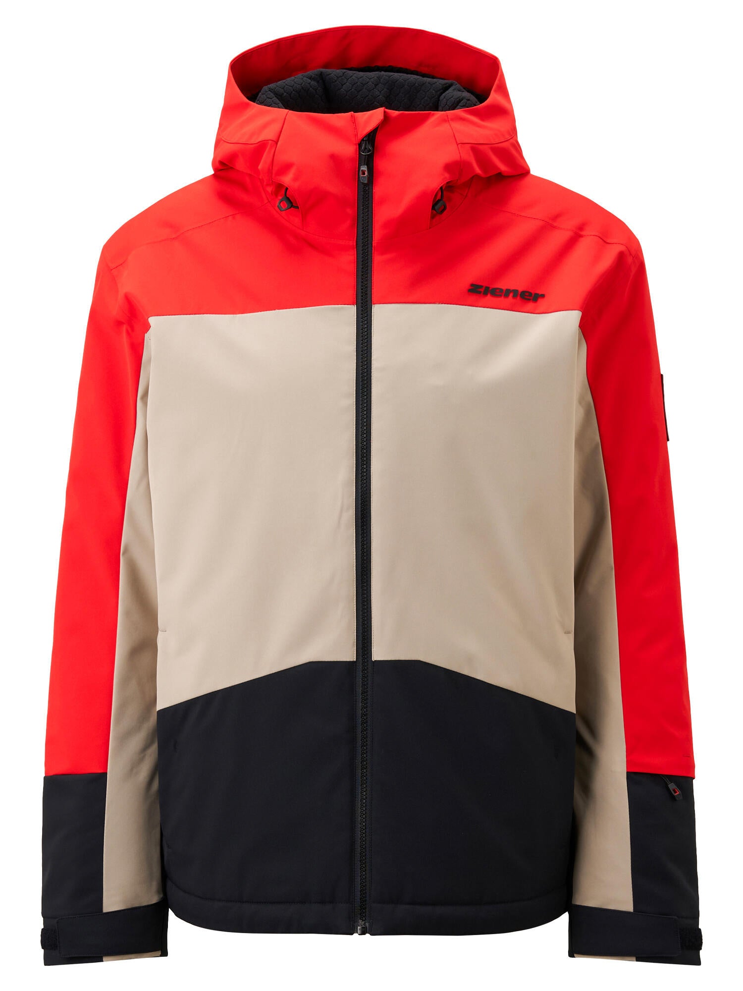 Skijacke TARAINO mit Kapuze - 888-red - Rot