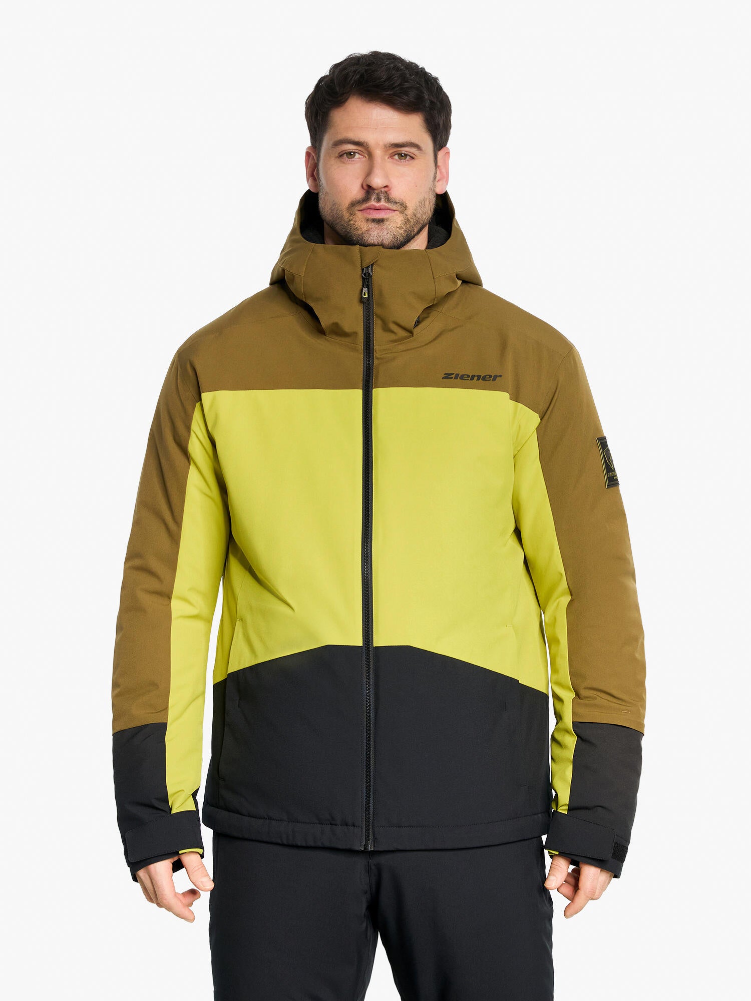 Skijacke TARAINO mit Kapuze - 99-seaweed - Khaki