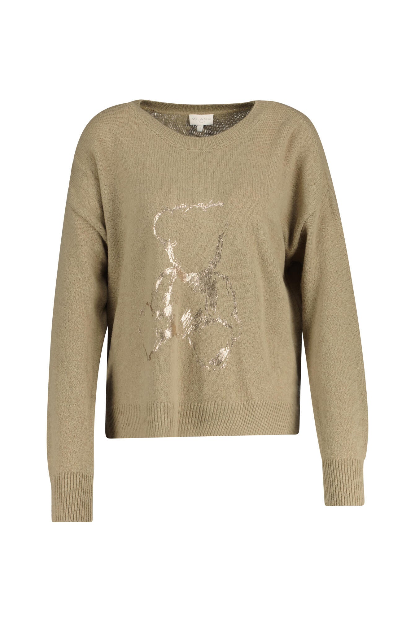 Strickpullover - 920-MINK - Schwarz