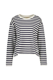 Sweatshirt aus Baumwolle - 606 - Blau