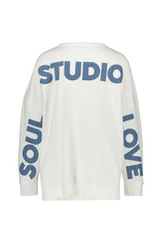 Sweatshirt Oversized Fit - 104 - Beige