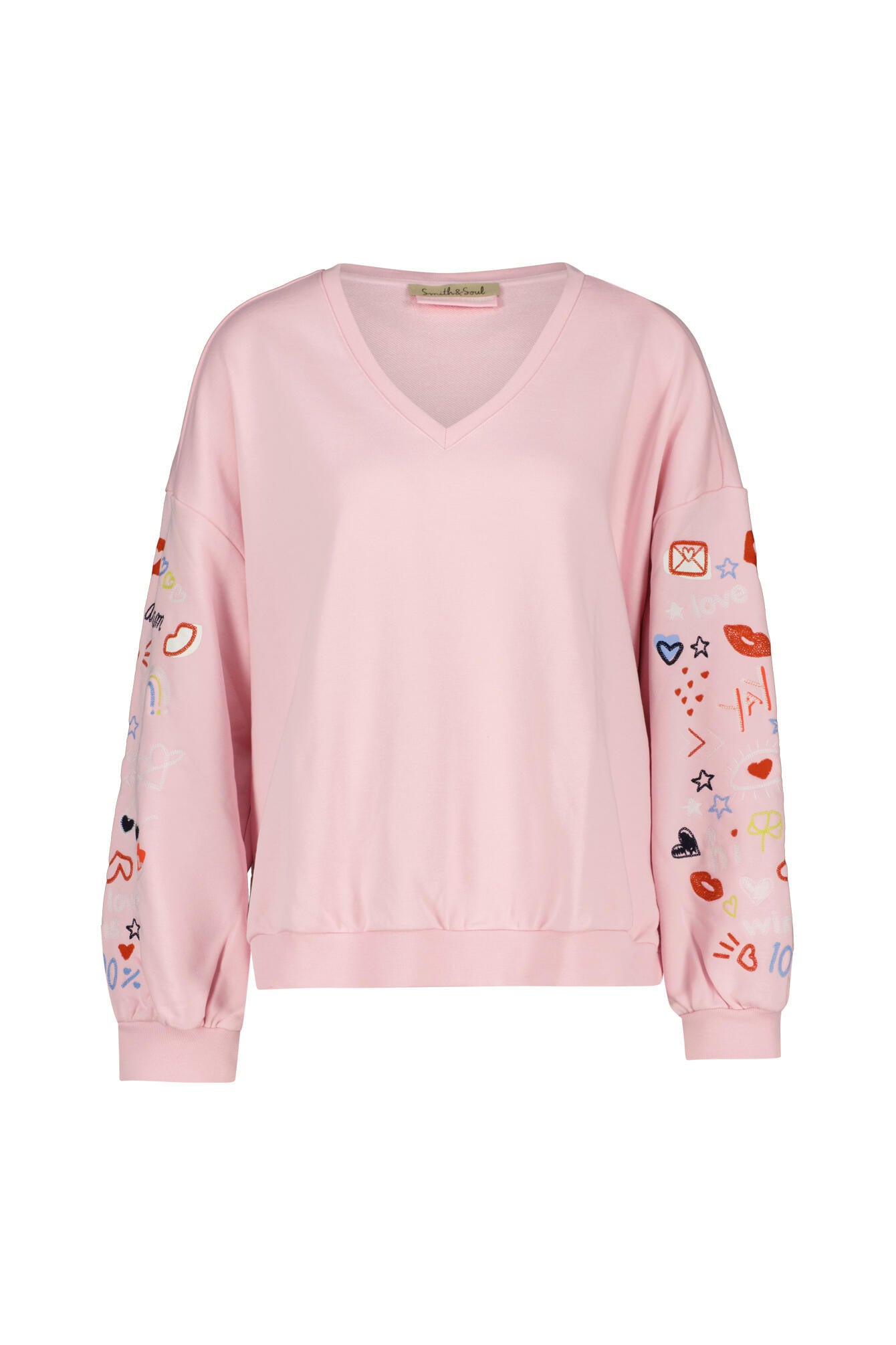 Sweatshirt Oversized Fit - 454 - Rosa