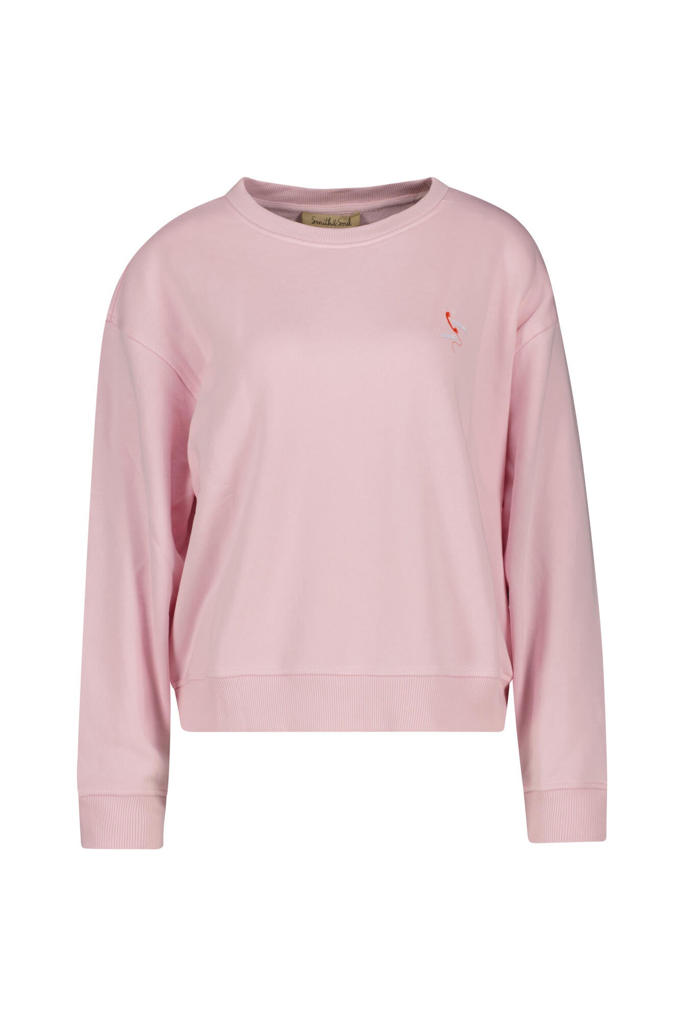 Sweatshirt aus Baumwolle - 454 - Rosa