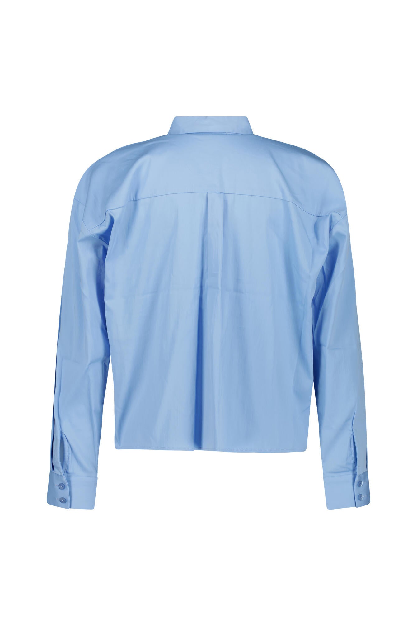 Bluse aus Baumwollmix - 602 - Blau