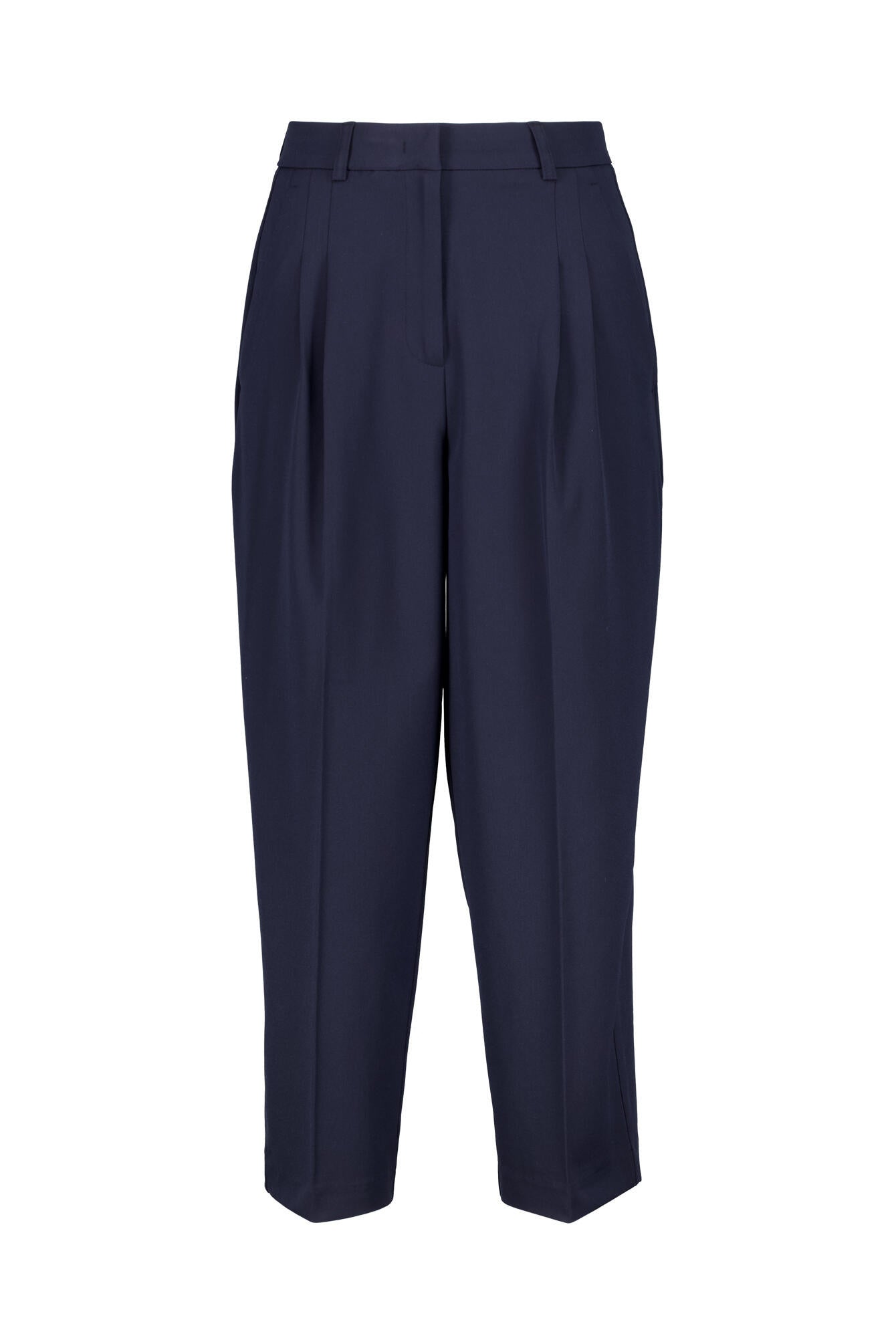 Bundfaltenhose Straight Leg - 606 - Blau